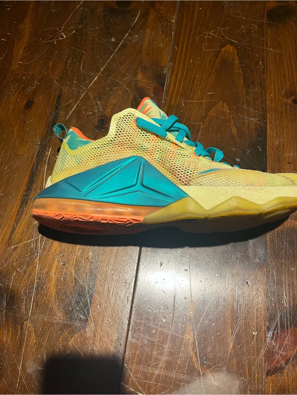 Kids' Nike Multicolor Athletic Sneakers - Teal & Coral